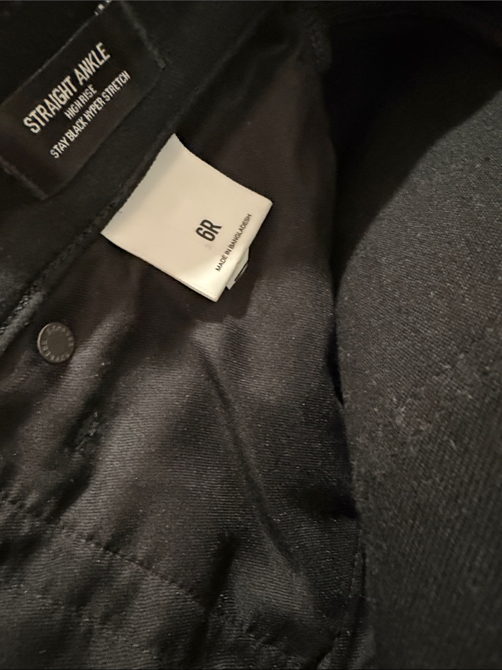Express High Waisted Black Ankle Jeans - Picture 4 of 10